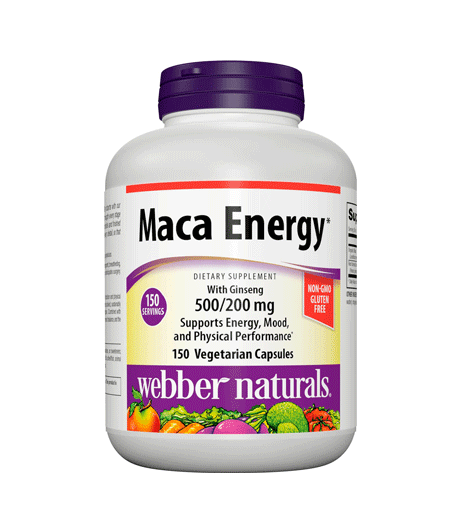 کپسول ماکا وبر نچرالز Webber Naturals Maca تعداد 150 عددی