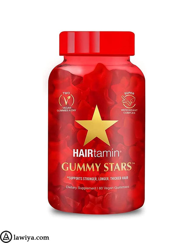 قرص پاستیلی هیرتامین Hairtamin Gummy Stars